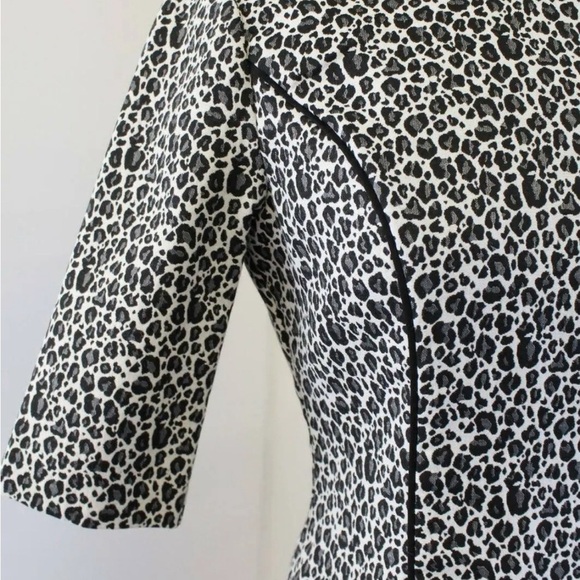 Banana Republic Leopard print dress size 8 - Picture 5 of 6